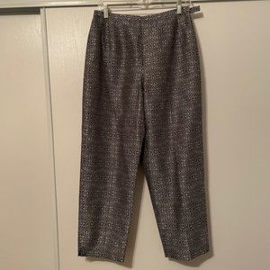 Talbot's Women Silk Ankle Pant - size 10 Petite